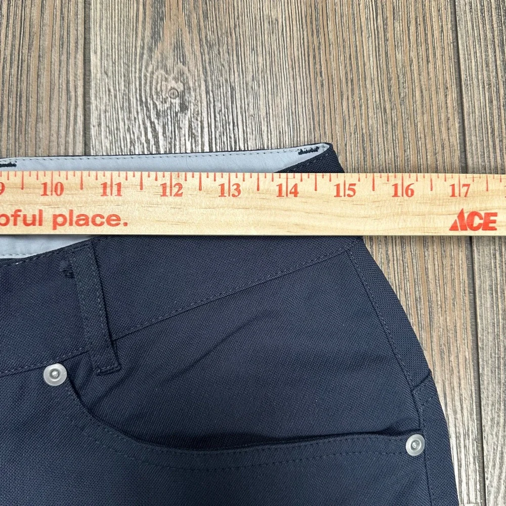 Outlier Slim Dungarees Mens 30x32 Navy Blue Workcloth Doubleweave Tech Pants